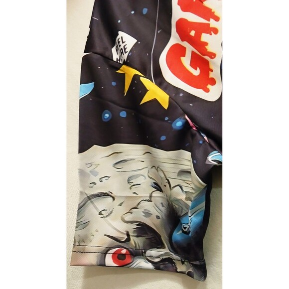 NWOT Funny Cartoon Garbage Pail Print T-Shirt 3D Men's XL June Moon Retro 80s - Picture 5 of 11